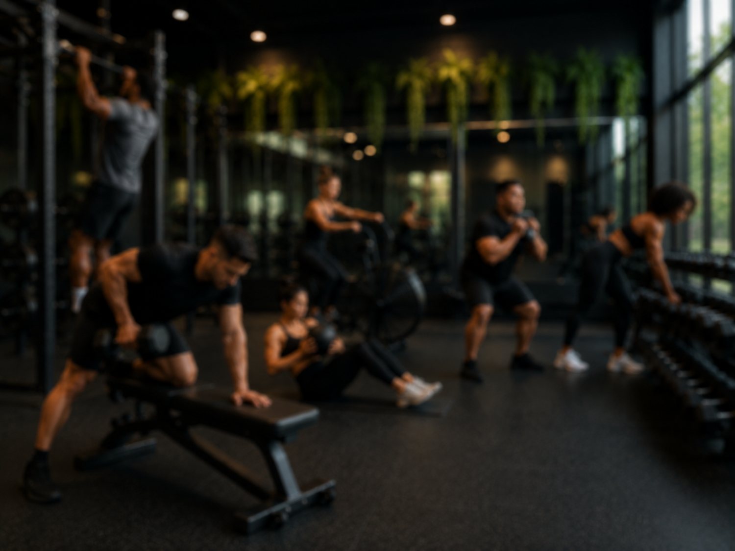 Members of every level training together on the Vine Yard floor